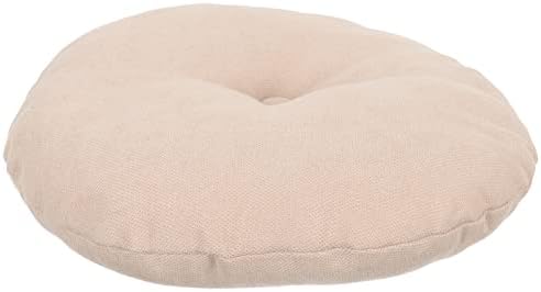 Coussin de yoga zafu oreiller de rond oreiller de yoga tapis d'exercice beige