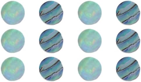 Projets de Bricolage Avec 12 points en Coquille d'Ormeau Vert pour les guitares et plus Encore - Image 6