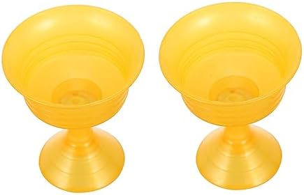 VOSAREA 2 PIÈCES CHANDELIER BOUDDHA TASSES D'AU OU BOUGEOIR RITUELS BOUGEOIR LE LIGIEUX TASS