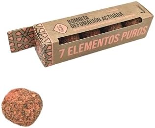 Encens - Bombes d'Encens Artisanales - Boules d'Encelles Naturelles - 4 BOItes de 4 Boules d'Ences - 7 ELÉMENTS Purs - Voie Ouverte - Palo Santo - 7 Herbes - Image 9