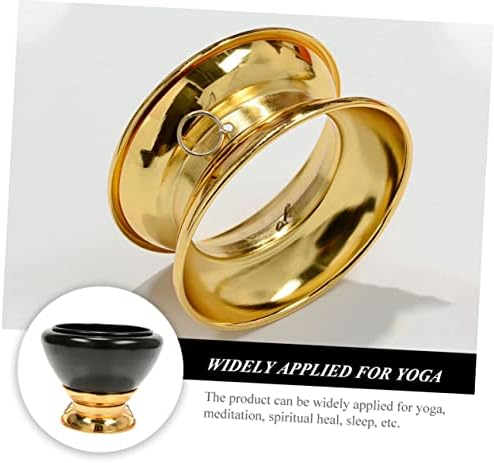 2 PIÈCES ACCESSOIRES DE MÉDITATION BOL DE MÉDITATION BOL DE GUÉRISON OREILLER DE MÉDITATION BOL DE RELACTION BOL ZEN BOLS DE CHAKRA BOL DE RÉGLAGE INSTRUMENTS DE MUSIQUE OUTILS SONORS CUIVRE AVEC - Image 7