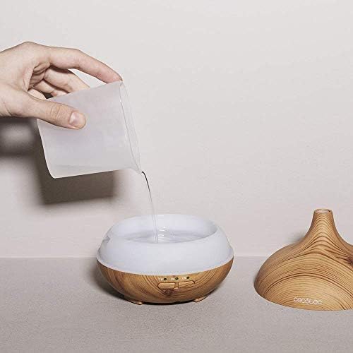 Cecotec Humidifificateur Pure Aroma 150 Yang. Ultrasonie humidifiante et diffuseur d'Arômes 150 ml, minute 3h, 7 couleur LED, aromathérapie, ultra sielenby - Image 2