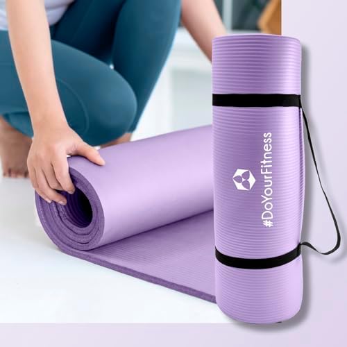 #Doyourfiness tapis de yoga antidérapant | Épaisseur de 0,8cm à 2cm | 183 cm x 61cm ou xxl 190cm x 100cm | Tapis de Gymnastique Qui Protège Les Articulations | Débutants et avancés | diverses couleur - Image 5