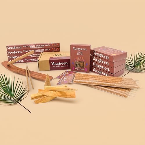 Palo Santo 10 Bâtonnets d'Encens Fin Fait Main - Naturel - BurSera Graveolens - Bâtonnets d'Encens Parfumés - ENCENS SCIAMANIQUE RETUELS ET CÉRÉMONIES Sacrés (x5 encens epais) - Image 5