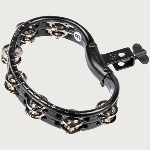 Meinl tmt2bk tambourin fixe cymbales acier noir - Image 10