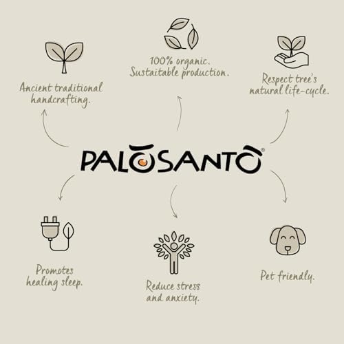 Palosanto - Bougie parfumee à l'Huile Essentiellle de Palo Santo et à la cire VÉGÉTALE - Bougie d'Encens - Idéal comme Parfum d'ambiance et purificator - Fabrique e à la Main en Italie - Image 8
