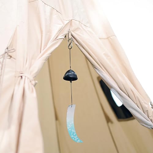 Petits Carillons Éoliens, Carillons éoliens pour l'Eltterieur | Décor de Jardin Avec Carte - Carillon à ton Mélodique apaisant, Cloche à Vent de Porche pour Jardin, Patio et Arrière-Cour - Image 9