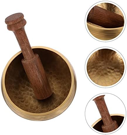 5 Ensembles de Bols de Muque Bouddhiste, Instrument de Muque de Bouddha, Instrument de Musique de Guérison, Bol Chantant Tibéton, Out de Méditation, Bol Bouddhiste, Bol Zen, Bol de Guérison - Image 6