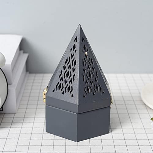 Zgehnao boîte de rangement en bois pour Cône pyramidal Avec chantournage - Image 6