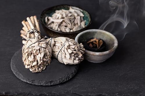 Farbenwald Sauge Blanche à Broieler, Feuilles 70 g, Provenant de Salvia Apiana de Californie, Encens - Image 4