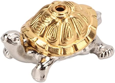 Porte-Encens, base d'cens, finition fine, forme de tortu, grande applicabilité, Maturiau métallique, facile à netoyer, design Rétro pour le salon de Bureau - Image 6