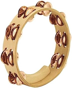 Meinl percussion ae-mta2bo tambourin avec cloche en bronzes édition artisan