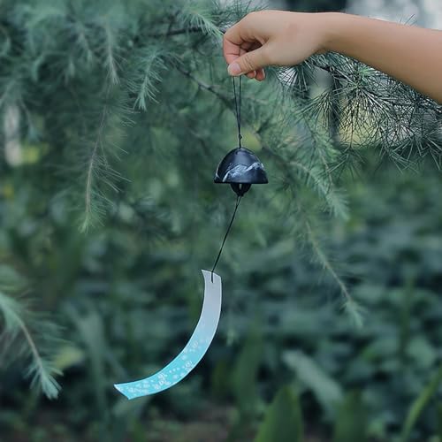 Bomefoi Carillons éoliens en Métal, Petits Carillons éoliens - Décor de Jardin Avec Carte - Carillon à ton Mélodique apaisant, Cloche à Vent de Porche pour Jardin, patio et arrière-cour - Image 2