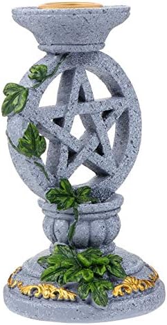 Betportble 1 pc bougeoir pentagramme vintage bougie conique pentagramme bouge - Image 3