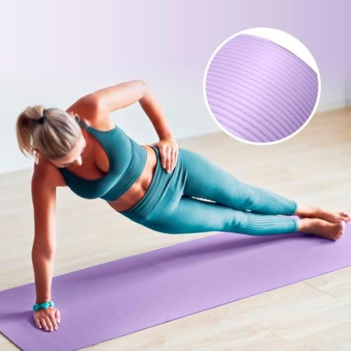 #Doyourfiness tapis de yoga antidérapant | Épaisseur de 0,8cm à 2cm | 183 cm x 61cm ou xxl 190cm x 100cm | Tapis de Gymnastique Qui Protège Les Articulations | Débutants et avancés | diverses couleur - Image 2