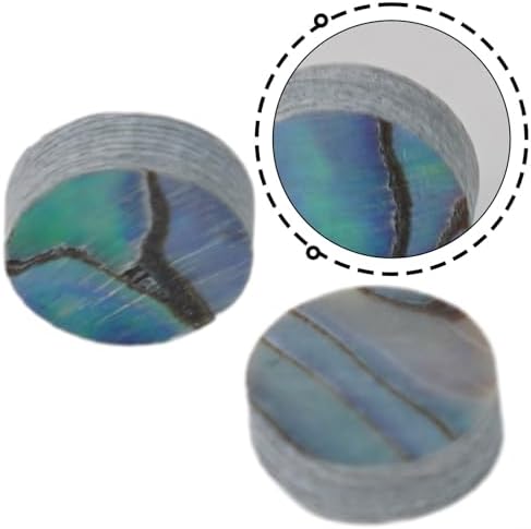 Projets de Bricolage Avec 12 points en Coquille d'Ormeau Vert pour les guitares et plus Encore - Image 4