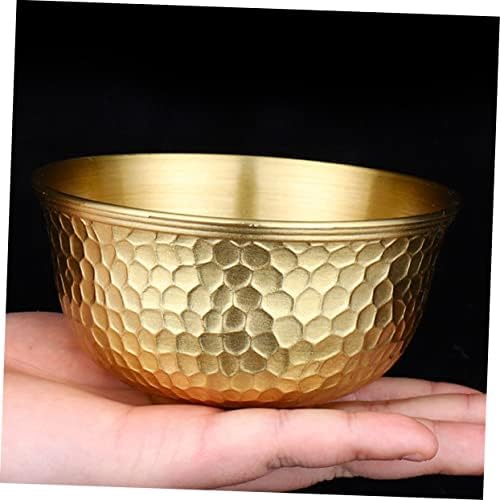 Zérodeko 1pc RÉCIPIENT RITUEL DÉCORATIF EN LAITON ALAR OFFRANT MÉNAGE MINI FOURNIRES YOGA ÉPAISSI LET TABLEA - Image 6