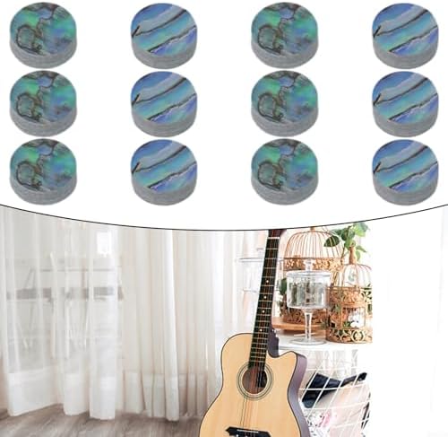 Projets de Bricolage Avec 12 points en Coquille d'Ormeau Vert pour les guitares et plus Encore - Image 5