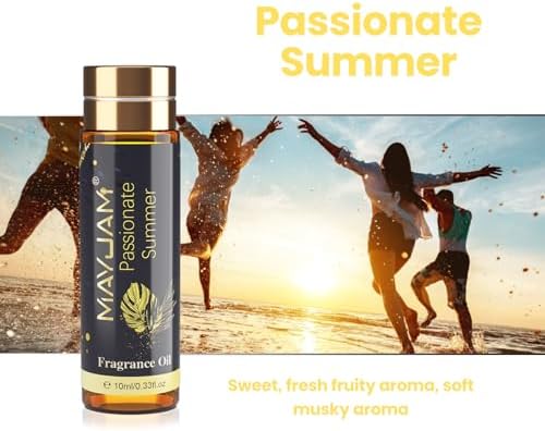 Mayjam Huile Essentiellle de l'Été Passionné 10ml, Huile de Parfume de Qualité Supérieure pour diffuser d'Huiles Essentielles, Aromathérapie, Humidificator - Image 4