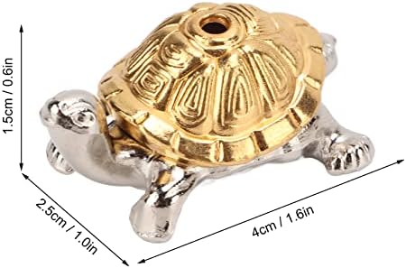 Porte-Encens, base d'cens, finition fine, forme de tortu, grande applicabilité, Maturiau métallique, facile à netoyer, design Rétro pour le salon de Bureau - Image 7