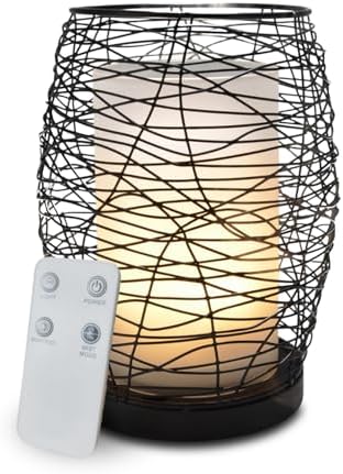 Zen'arôme diffuseur d'huile Essentiellle Volupsia - diffuseur ultrasonique aromathérapie à froid - diffuseur électrique Parfum Maison Avec Télécommande - Éclairage LED Effet Bougie - En Métal et Verre