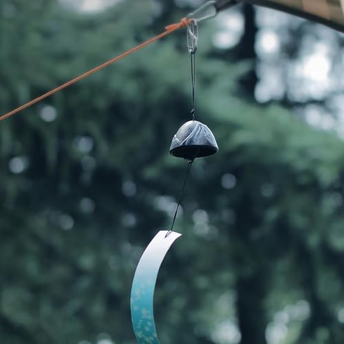 Bomefoi Carillons éoliens en Métal, Petits Carillons éoliens - Décor de Jardin Avec Carte - Carillon à ton Mélodique apaisant, Cloche à Vent de Porche pour Jardin, patio et arrière-cour - Image 7
