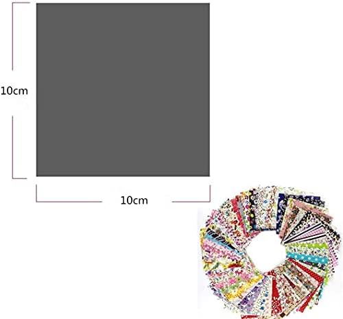 Tissu Patchwork, tissus en coton faisceau 60 pièces carrés de tissu patchwork 10 * 10cm motif floral et pois assortis tissus de coton aU mètre pour couture patchwork couture mamiffons diy artcraft - Image 6