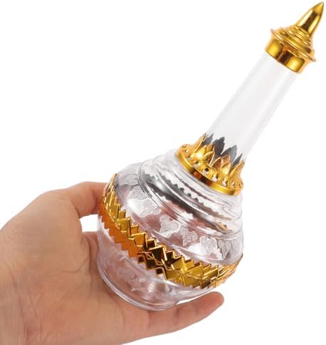 Ciieeo Bouteilles d'Eau de Baptême tasse Sainte de Table Bouteilles d'Eau Bénite Religieus Coupé d'Offranche de Table Gobelets Coupe d'Offrande en Verre Coupe Sacrée Transparent un Verre - Image 3
