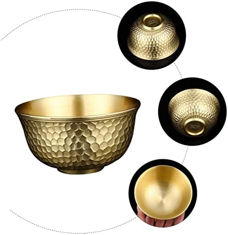 Zérodeko 1pc RÉCIPIENT RITUEL DÉCORATIF EN LAITON ALAR OFFRANT MÉNAGE MINI FOURNIRES YOGA ÉPAISSI LET TABLEA - Image 5