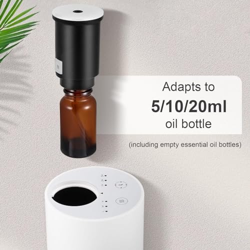 Urbanhomes diffuseur huiles Essentielles, Huile Essentiellle, diffuseur Parfum Maison, Huile Essentiellle Pour diffuseur, diffuseur électrique Parfum Maison, Avec 3 Modes, Fonction USB portable, Blanc - Image 8