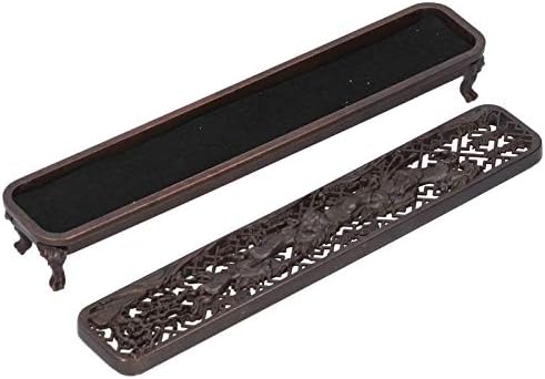 Topyond Brûleur d'Encens en Alliage de Laiton, Porte-Encens Élégant, Brûleur d'Encens et Rangement, pour la décoration de Chambre, décoration spiritual de pièce fraîche, aromathérapie, Méditation - Image 9