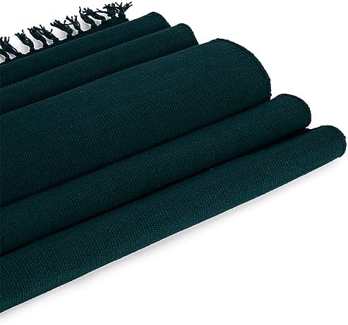 Yoga Studio Tapis de Yoga Bio - 196 cm x 70 cm - Tapis de Yoga Avec Pompons en Coton - Tapis de Yoga pour la méditation, LA RELLOT, LE YOGA CHAUD - Image 3