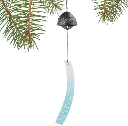 Petits Carillons Éoliens, Carillons éoliens pour l'Eltterieur | Décor de Jardin Avec Carte - Carillon à ton Mélodique apaisant, Cloche à Vent de Porche pour Jardin, Patio et Arrière-Cour