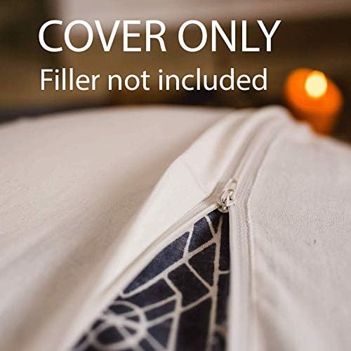 Mandala Life Art Bohémi Yoga DÉCOR HOUSSE DE COUSSIN DE SOL - 75CM - TTIE D'ORIELLER TAPIS DE MÉDITATION RONDE - DÉCORATIF POUF TAPIS EN COTON IMPRIMÉ - Image 5