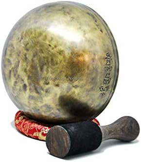 Touche du Népal Bol chantant tibétain de 20,3 cm de diamère - Image 7