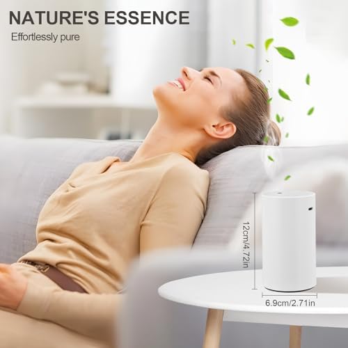 Urbanhomes diffuseur huiles Essentielles, Huile Essentiellle, diffuseur Parfum Maison, Huile Essentiellle Pour diffuseur, diffuseur électrique Parfum Maison, Avec 3 Modes, Fonction USB portable, Blanc - Image 7