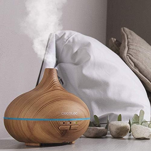 Cecotec Humidifificateur Pure Aroma 150 Yang. Ultrasonie humidifiante et diffuseur d'Arômes 150 ml, minute 3h, 7 couleur LED, aromathérapie, ultra sielenby - Image 5