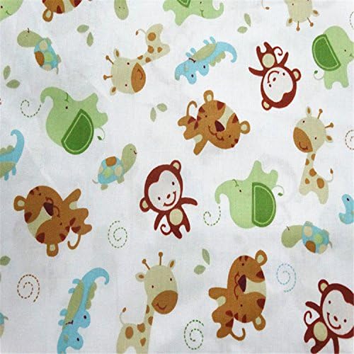 2 pièces de Tissu fuya 160 cm x 100 cm coton à pois tissu patchwork fait à la main couler le Matelassage, la couture, les confiseries de vêlements pour bébé et enfants - Image 4