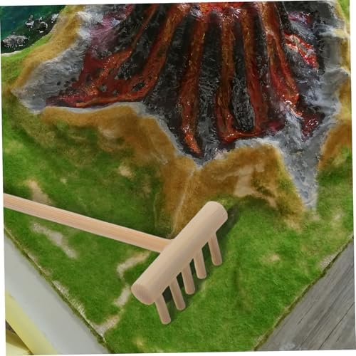 Pamingono 6 Pièces Outils de Bac à Sable Râteau de Jardin de Sable Râteau de Jardin à Méditer Râteau de Dessin De Jardin - Image 6