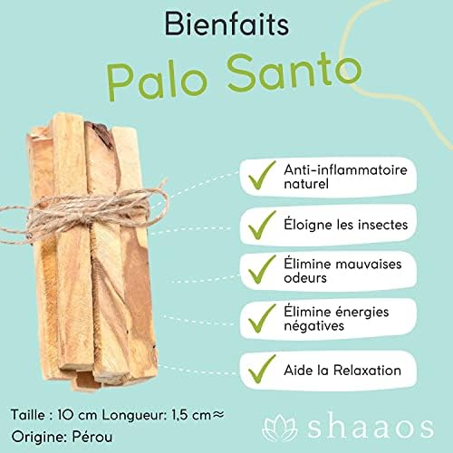 SAUGE BLANCHE Purification à Bruler (X2) + Palo Santo Bois │bâton Sauge à Brueler Encens │sauge de Californie Salvia apiana | Qualité Supérieure + Ebook Pratique - Image 3