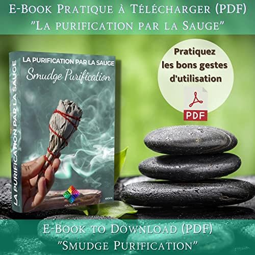 Sauge Rouge Sang de Dragon, Sauge Blanche Purification à Bruler x3 Batons + Ebook Pratique (PDF) - Bâtonnets de Sauge Amérindienne pour purifier les énergies Négatifs - Image 6