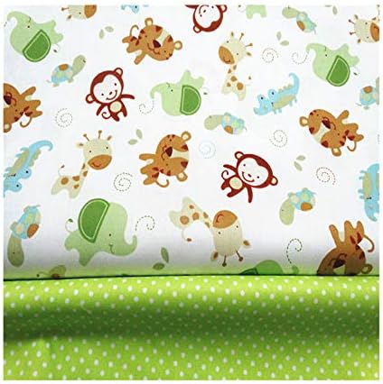 2 pièces de Tissu fuya 160 cm x 100 cm coton à pois tissu patchwork fait à la main couler le Matelassage, la couture, les confiseries de vêlements pour bébé et enfants