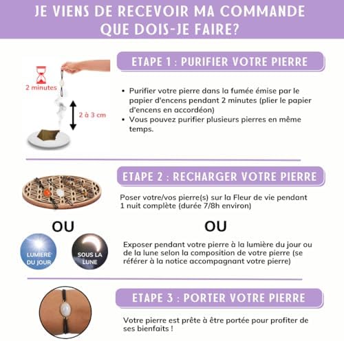 Carnet D'Encens Naturel (12 Feuillets) - Désodorise et Parfume - Tradition - Purification Lithothérapie - Image 3