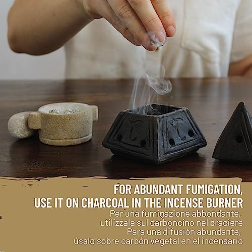 Matika - Mélange pour les fumigations Gandha - Copal Gris + Sang de Dragon - Idéal pour les Cérémonies Purificatrices et de Guérison Spirinelle - Image 6