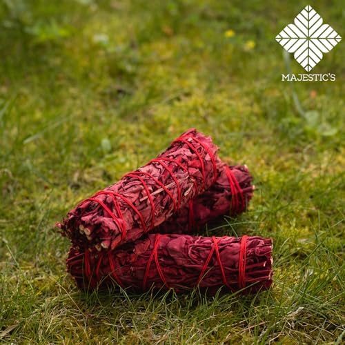 Sauge Rouge Sang de Dragon, Sauge Blanche Purification à Bruler x1 Baton + Ebook Pratique (PDF) - Bâtonnets de Sauge Amérindienne pour purificateur Les Énergies Négatifs - Image 6
