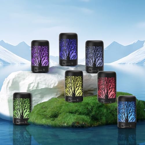 Aigostar Diffuseur d'Huiles Essentielles, diffuseur ultrasonique de 100 ml, Humidifificateur d'Air et diffuseur d'Arômes, diffuseur Ultrasonique USB, Minuterie de 1/2/3 Heures. - Image 9