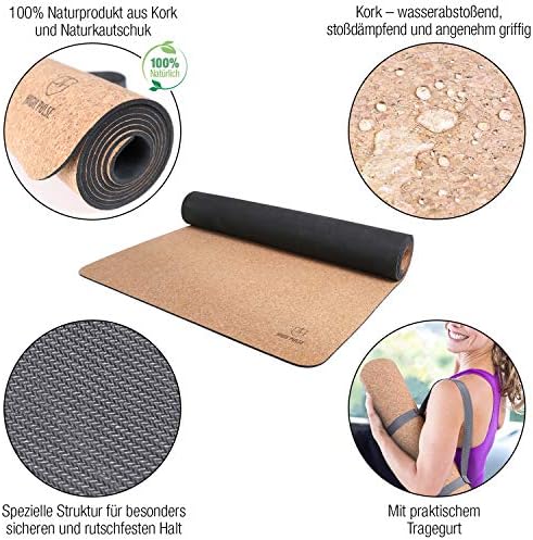 Tapis de Yoga High Pulse en liège et caoutchouc - Image 2