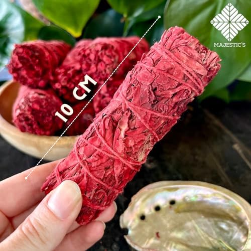 Sauge Rouge Sang de Dragon, Sauge Blanche Purification à Bruler x3 Batons + Ebook Pratique (PDF) - Bâtonnets de Sauge Amérindienne pour purifier les énergies Négatifs - Image 4