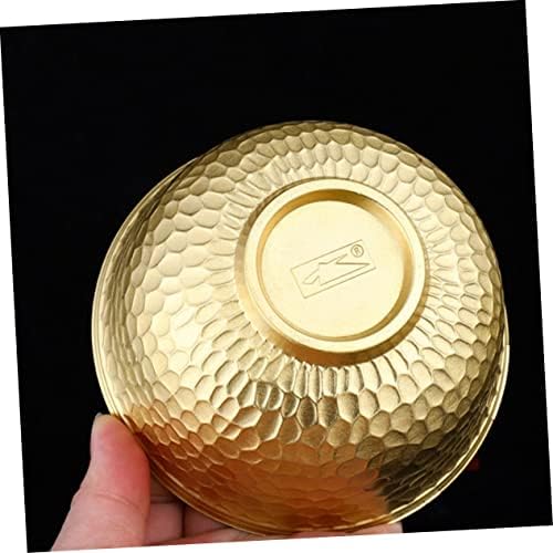 Zérodeko 1pc RÉCIPIENT RITUEL DÉCORATIF EN LAITON ALAR OFFRANT MÉNAGE MINI FOURNIRES YOGA ÉPAISSI LET TABLEA - Image 9