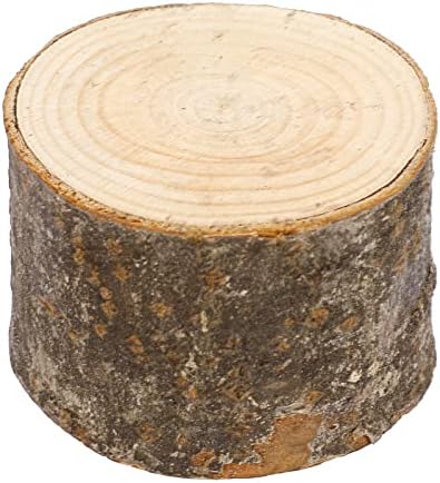 Sumtree 12 PCS Bougeoir en Bois Chandelier Votive Support de Bougie Décoration pour la maison, table, mariage (Hauteur 2,5cm + 4cm + 7cm) - Image 7